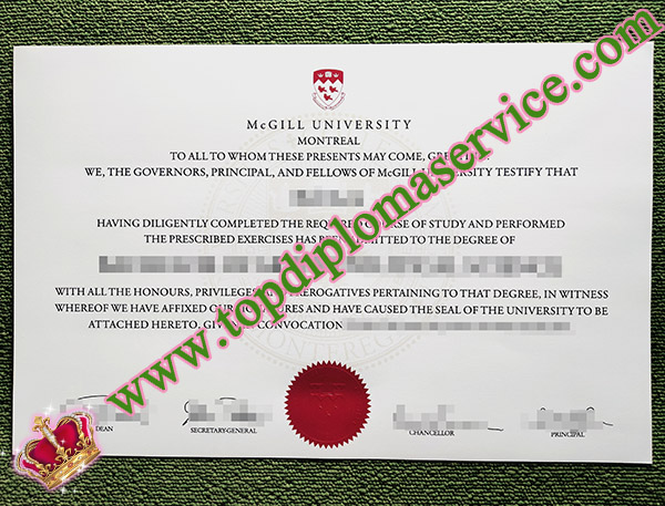 fake McGill University diploma, buy McGill University degree, McGill University certificate,