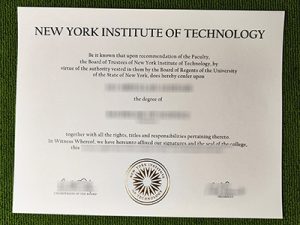 New York Institute of Technology degree, fake NYIT diploma,