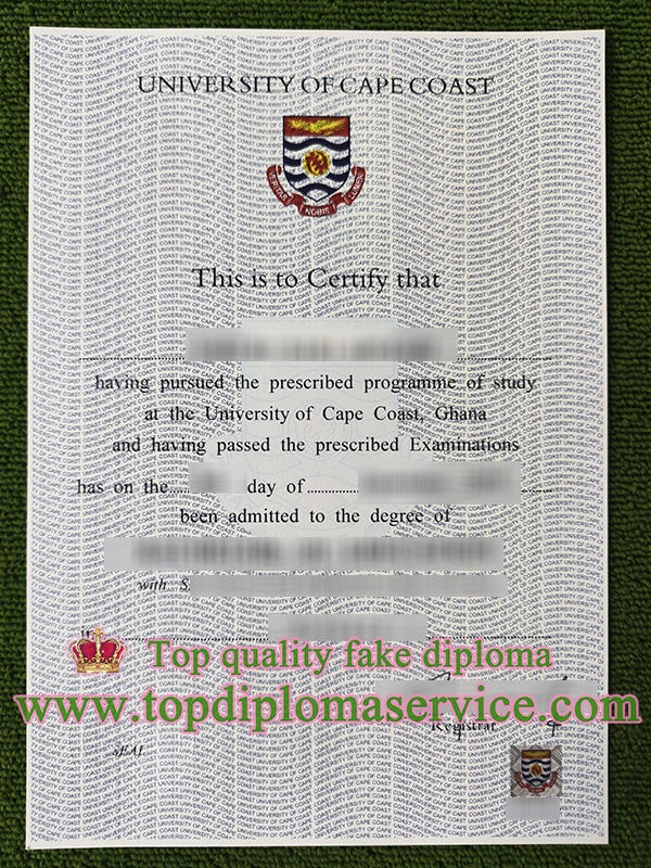 University of Cape Coast degree 2023, University of Cape Coast certificate,