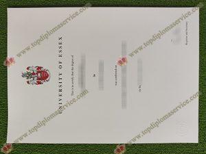 University of Essex degree, University of Essex diploma,