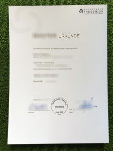 Best known website to order fake Hochschule Fresenius diploma