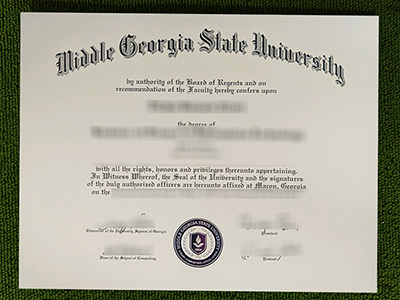 Middle Georgia State University diploma, Middle Georgia State University certificate,