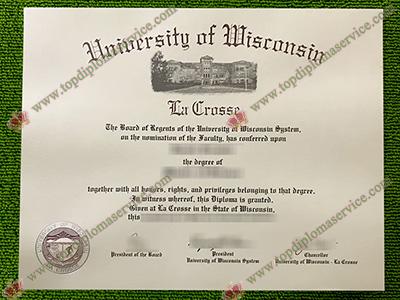 University of Wisconsin La Crosse degree, UW La Crosse diploma,