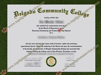 Delgado Community College diploma, buy Delgado Community College certificate,