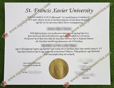 buy St. Francis Xavier University diploma