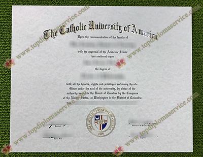 buy Catholic University of America diploma