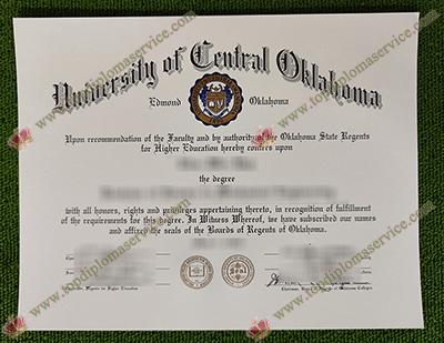 fake UCO diploma