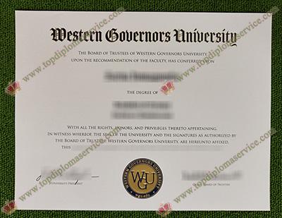 WGU diploma