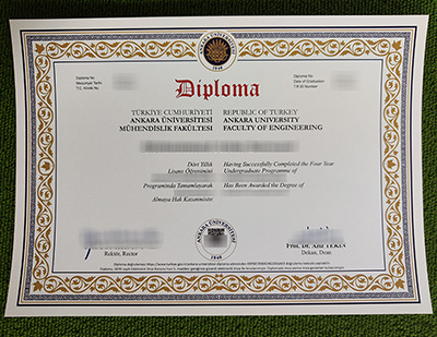 Ankara University degree