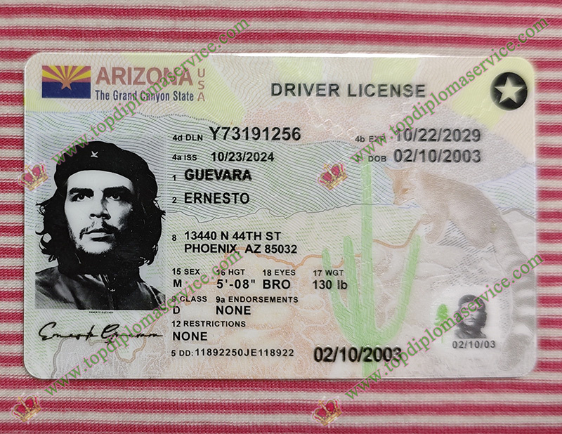 Arizona Driver license, Arizona ID,