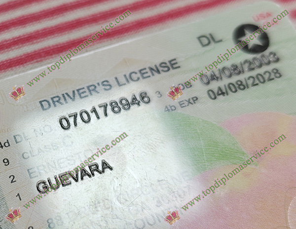 Georgia driver license 3D printing