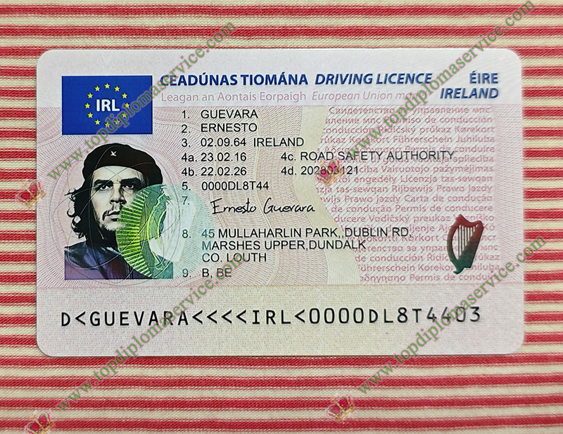 Ireland driving licence, Ireland fake ID,