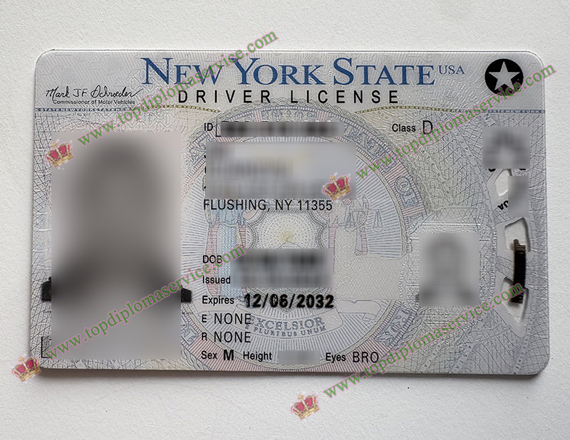 New York driver license, New York ID,